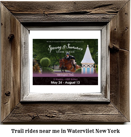 trail rides near me in Watervliet, New York